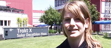 Studentin Nicole Weideli über den schweizweit einzigartigen Studiengang in Gebäudetechnik an der Hochschule Luzern - Technik & Architektur.