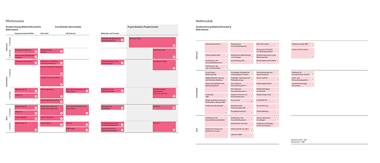 Curriculum Medizininformatik und Data Sciences