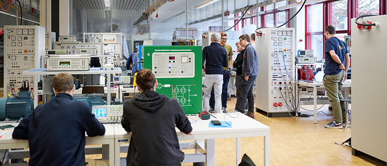 Labore und Räumlichkeiten des Studiengangs Elektrotechnik und Informationstechnologie