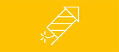 Grafik eines Feuerwerks