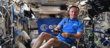 Astronaut auf ISS