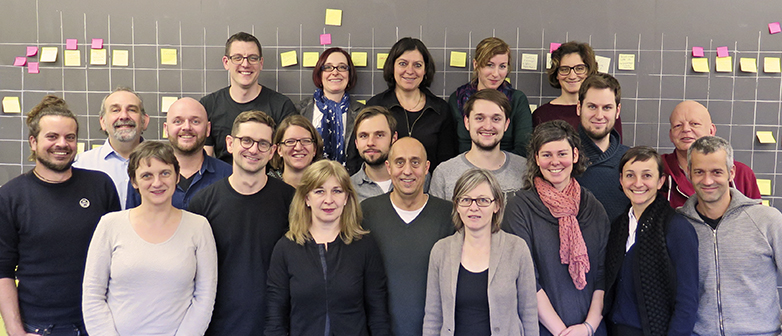 Das aktuelle Team des Kompetenzzentrums Typology & Planung in Architektur (CCTP)