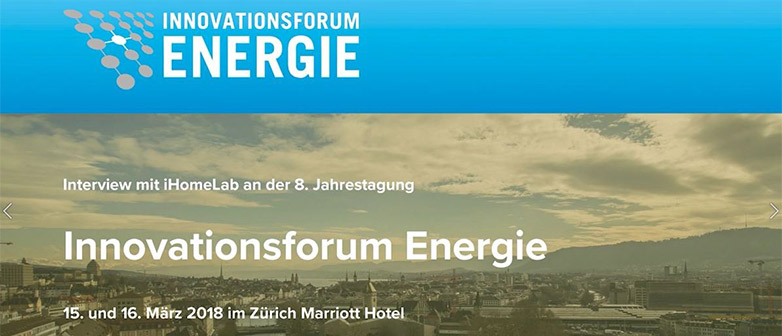 Interview mit Andreas Rumsch am Innovationsforum Energie 