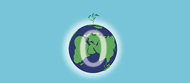Globus Netto-Null Emissionen