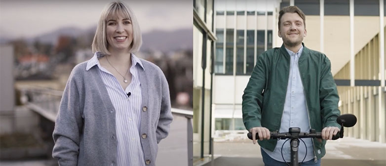 Zwei Doktorierende der Hochschule Luzern - Wirtschaft
