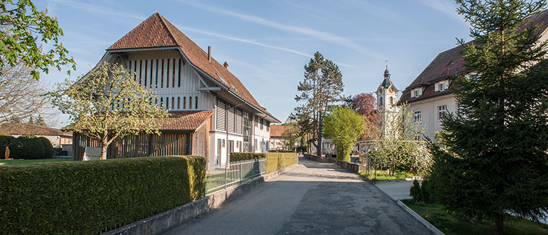 Blick auf Kirchbuehl bei Sempach
