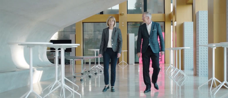 Susanne Grau und Marco Fontana