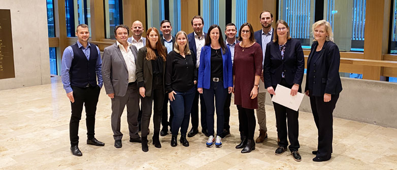 Die Abschlussklasse des CAS Gesamtbanksteuerung 1/2019