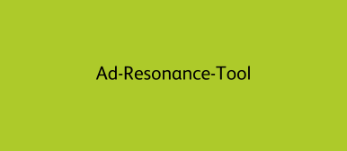 Forschungsprojekt Ad-Resonance Tool