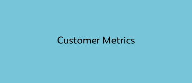 Forschungsprojekt Customer Metrics