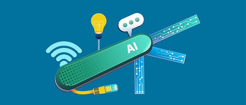 Verschiedene AI Tools dargestellt