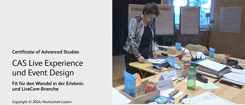 Unterricht CAS Live Experience mit Ines Fischer-Gull