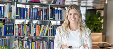 Michelle Koch, Absolventin des MSc in Applied Information and Data Science an der Hochschule Luzern