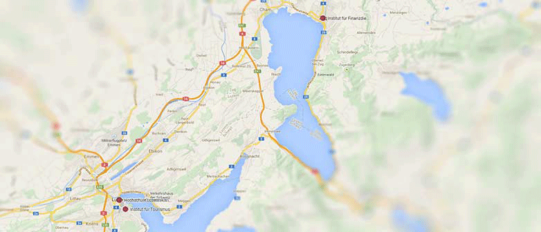 Die Hochschule Luzern – Wirtschaft hat zwei Standorte: Luzern und Zug.