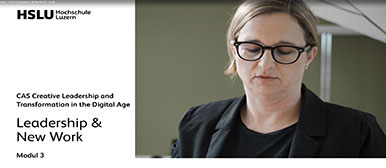 Standbild CAS Creative Leadership and Transformation in the Digial Age Leadership und New Work