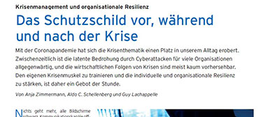 Das Schutzschild vor waehrend und nach der Krise