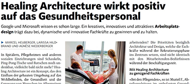 Medienartikel Healing Architecture