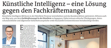 Medeinartikel Künstliche Intelligenz
