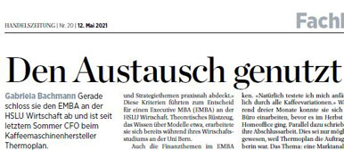 Den Austausch genutz