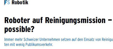 Fachartikel Robotik