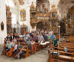 CD-Aufnahmen Klosterkirche Muri August 2015