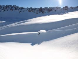 Ruedi, Snowboard &  Berge