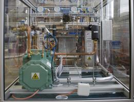Niederhub-Wärmepumpe mit Kolbenkompressor, © Hochschule Luzern - Technik & Architektur