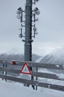 Antennenstandort auf über 2000 m Höhe, © HSLU T&A
