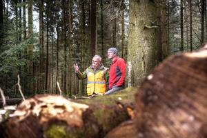 Foresters are the local experts., ©  Lignum Holzwirtschaft Zentralschweiz. Foto: Roberto Conciatori, Luzern