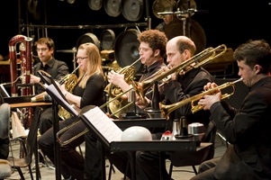 Ensemble Helix während einem Konzert im Südpol Luzern im Januar 2011.