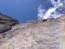 Climbing perfect Furka-Granite